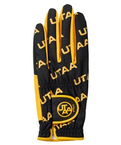 UB0GVM100BK _ UTAA Logo Wave Golf Glove