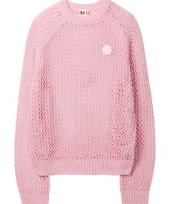 UTAA Crocher Scasi Raglan Knit : Pink