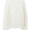 UTAA Crocher Scasi Raglan Knit : White
