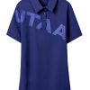 UTAA Bounce Logo Polo Shirts : Women's Navy