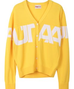 UTAA Midday Academic Cardigan : Yellow