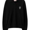 UTAA Panther Openneck Knit Pullover : Women's Black