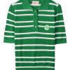UTAA Putt Stripe Knit PK T-Shirts : Women's Green