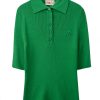 UTAA Ton&Ton Knit PK T-Shirts : Women's Green