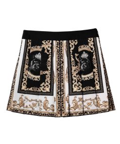 UTAA Baroque Short Skirt : White
