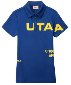 UTAA Brie Big Logo Symbol PK T-Shirts : Women's Blue