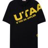 UTAA Logo Bounce PK T-Shirts: Black