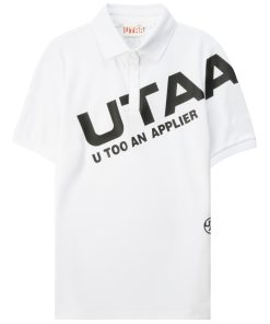 UTAA Logo Bounce PK T-Shirts: White