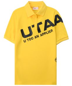 UTAA Logo Bounce PK T-Shirts: Yellow