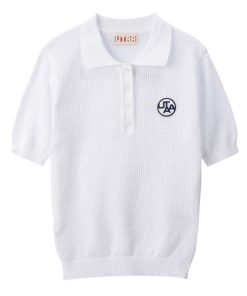 UTAA Mesh Knit Tee : Women's White