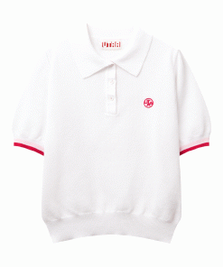 UTAA Amber Double Stripe PK Knit : Women's White