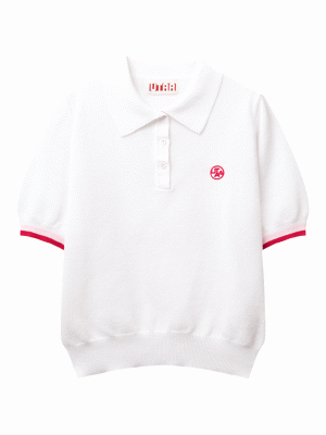 UTAA Amber Double Stripe PK Knit : Women's White