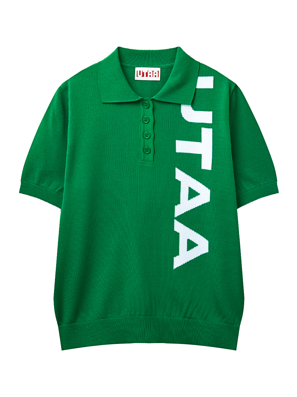 UD2KTF291GN (1) UTAA Arcade Bold Logo PK Knit : Women's Green