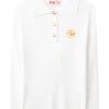 UTAA Gold Symbol PK Sleeve : Women's White
