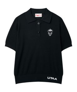 UTAA Crown Panther Wappen Classical PK Knit : Women's Black