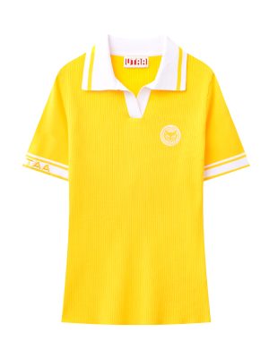 UTAA Orchid Line Openneck Knit : Women's Yellow