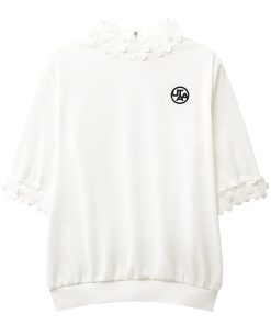 UTAA Blossom Prime Turtleneck Tee : Women's White