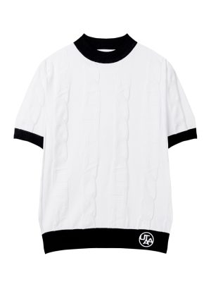 UTAA Foliole Logo Shade Knit : Women's White