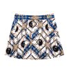 UTAA APEX Chain Baroque Pleats Skirt : Blue