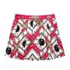 UTAA APEX Chain Baroque Pleats Skirt : Pink