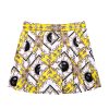 UTAA APEX Chain Baroque Pleats Skirt : Yellow