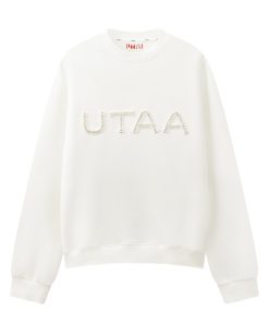 UTAA Tassel Lace Logo MTM : Women's White