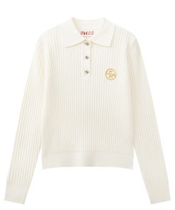 UTAA Gilt Sealing Adel Classic PK Knit : Women's Ivory